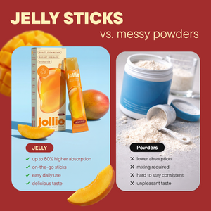 JOLLIE Mango Collagen Jelly Sticks