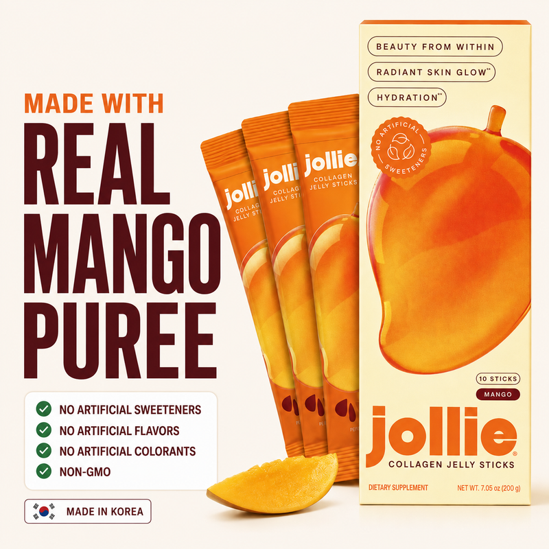 JOLLIE Mango Collagen Jelly Sticks